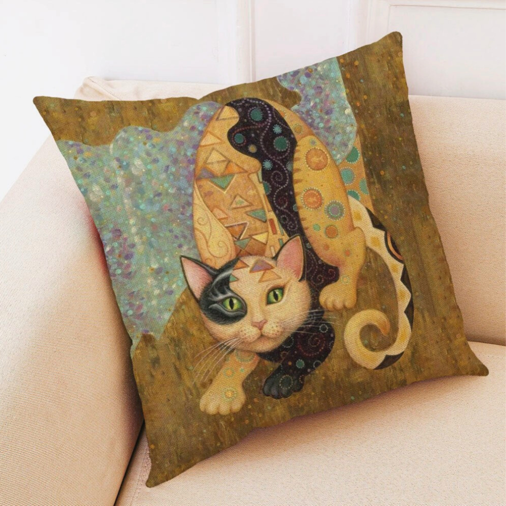 Cat Cushion Covers by Marjorie Sarnat®