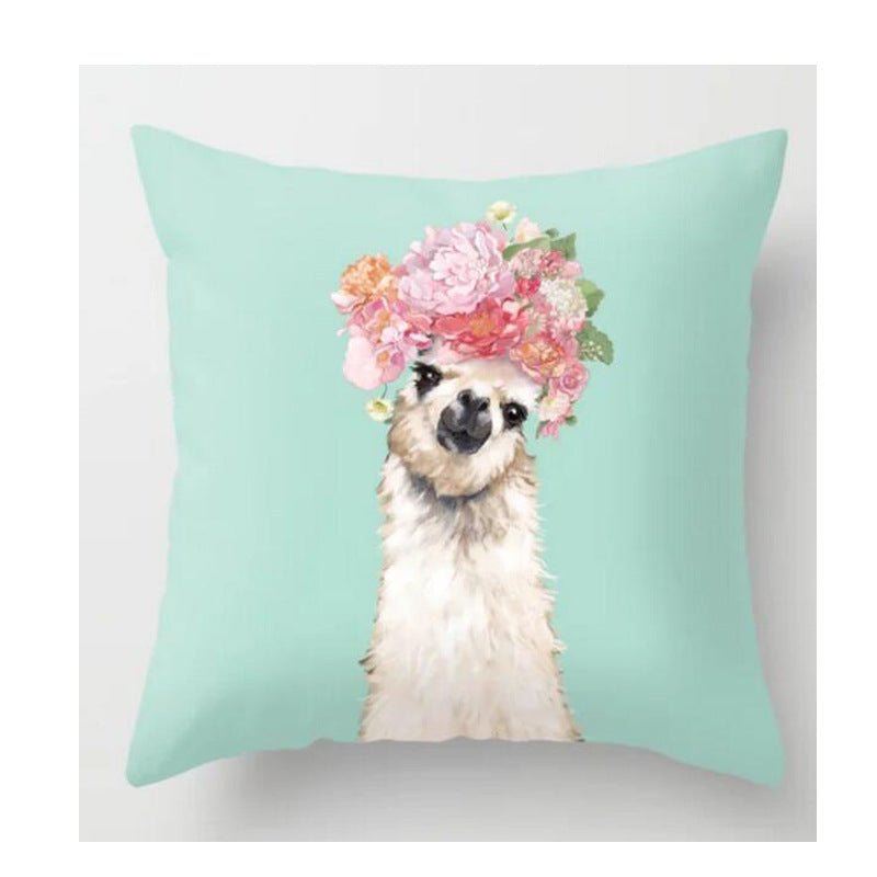 Cute animal pillow cover cushion cover