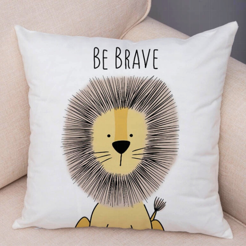 Encouraging Animals Pillow Covers