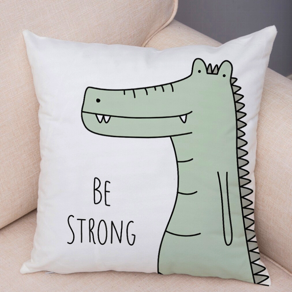 Encouraging Animals Pillow Covers