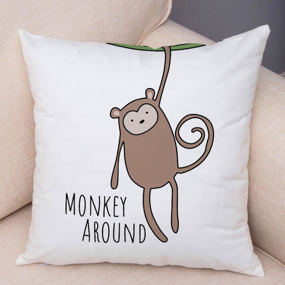 Encouraging Animals Pillow Covers