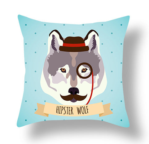 Animal Creative Printed Cushion Cover