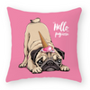 Pug Cushion Cover