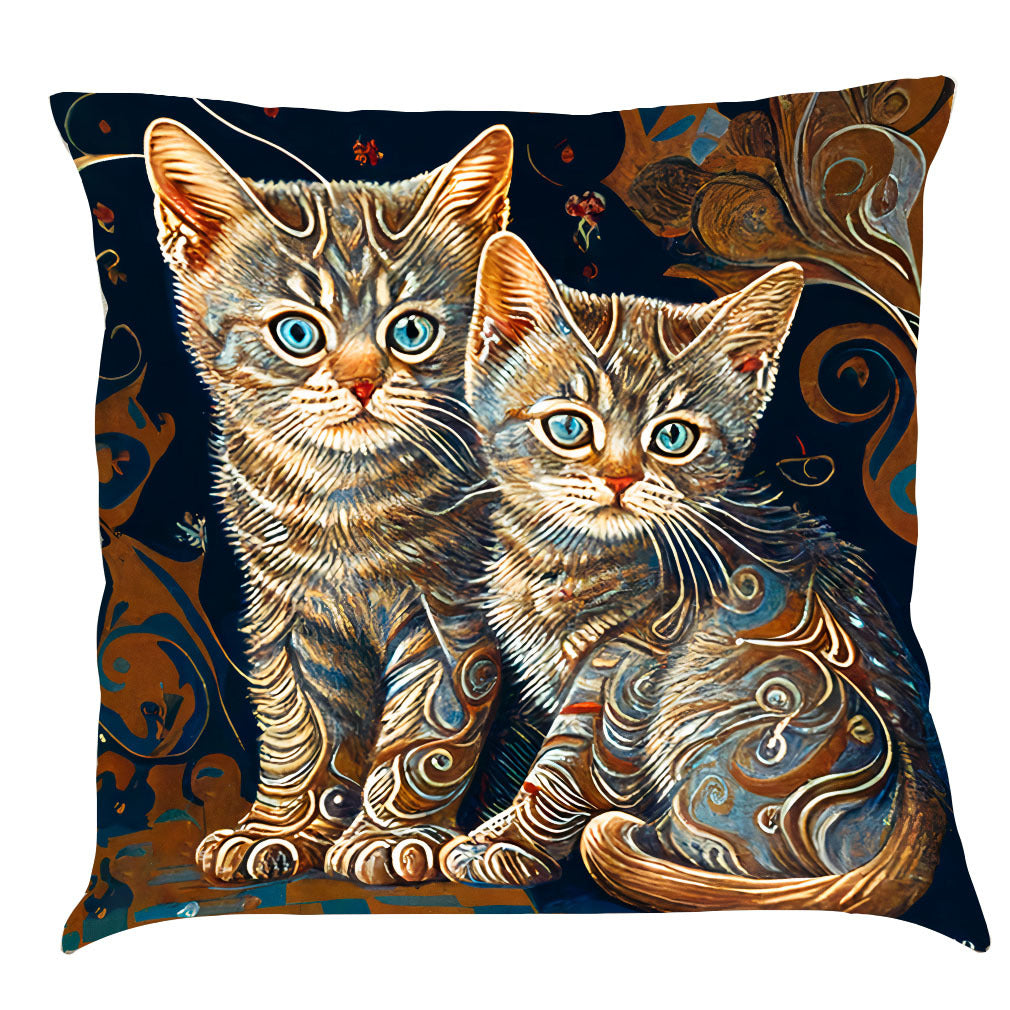Timeless Vintage Cat Cushion Covers
