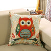 Owl sofa cushion cover