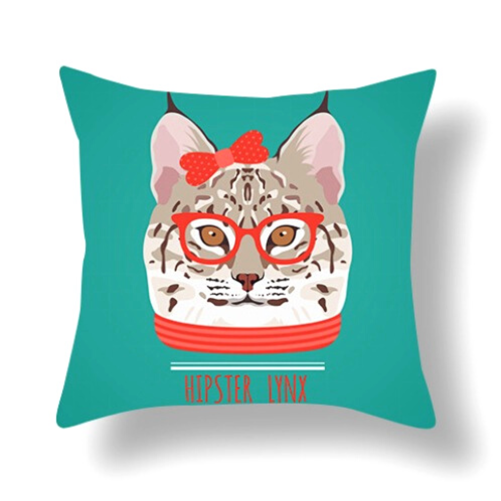 Animal Creative Printed Cushion Cover