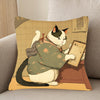 Happy Sumo Fat Cat Cushion Cover