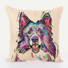 Art Dog Cushion Cover