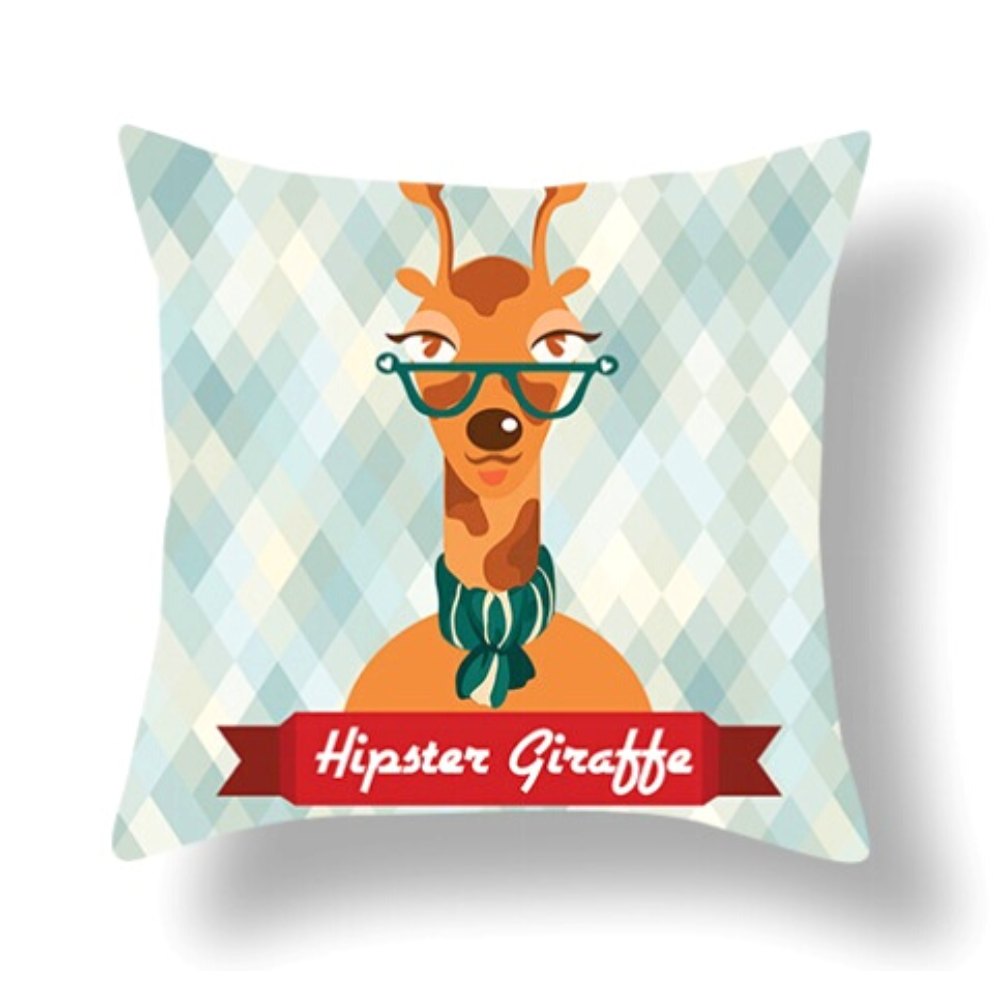 Animal Creative Printed Cushion Cover