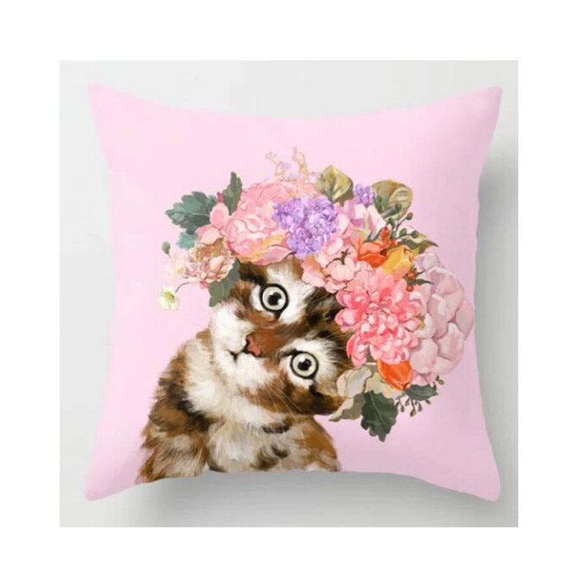 Cute animal pillow cover cushion cover