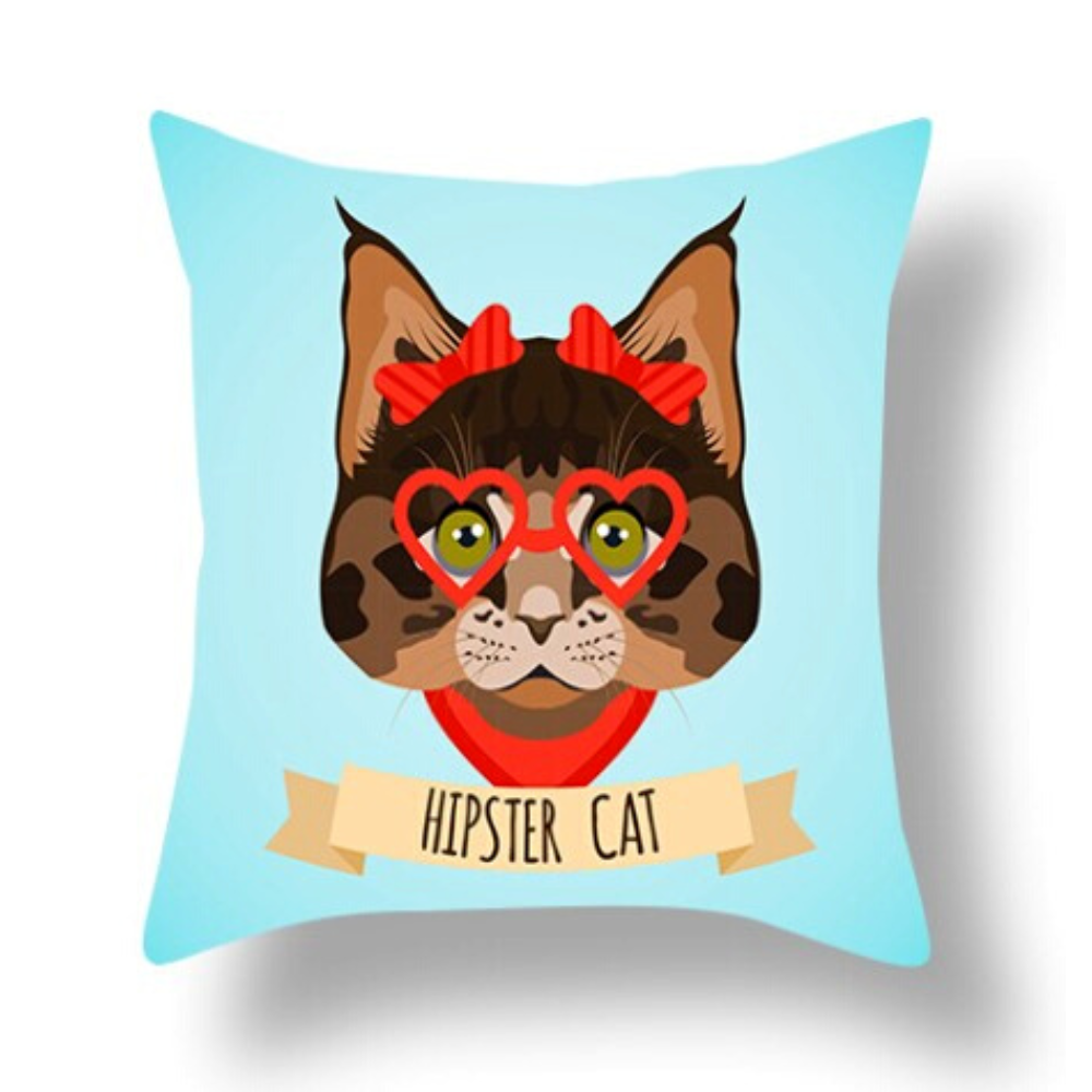 Animal Creative Printed Cushion Cover