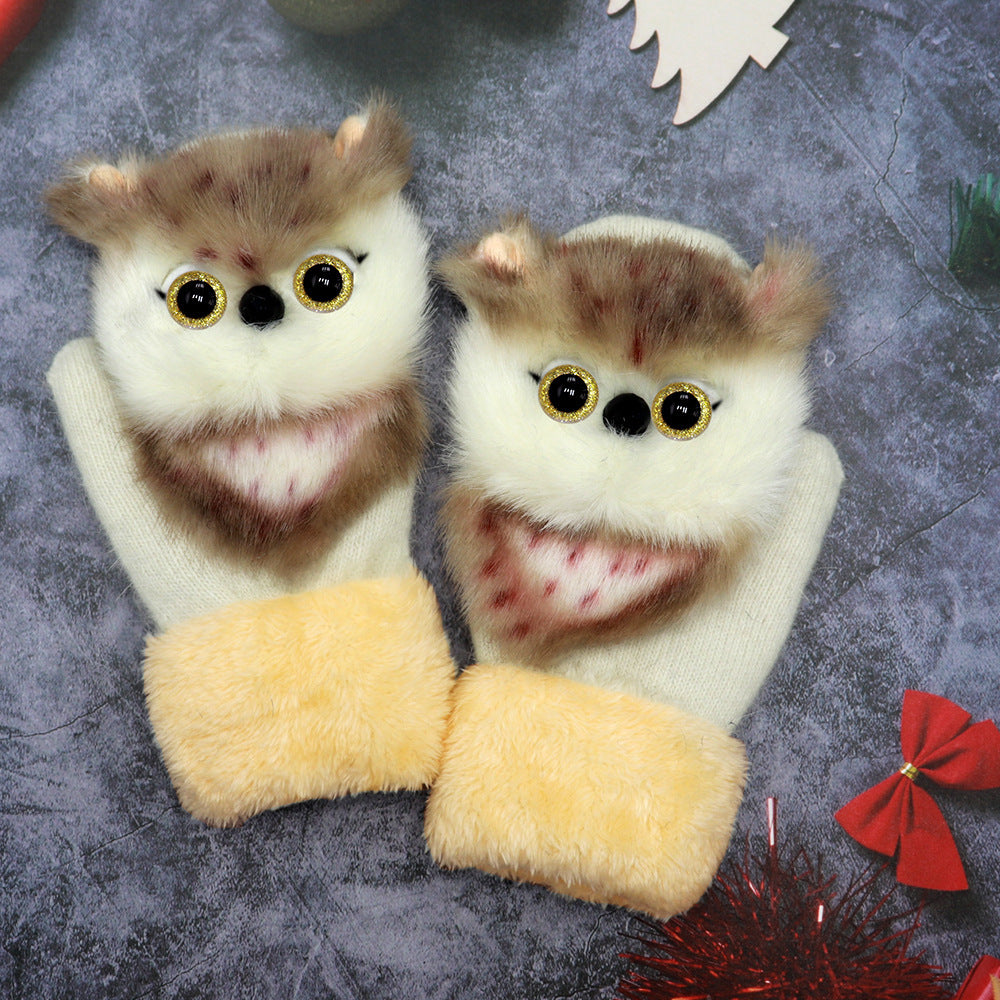 Cute Animal Winter Gloves