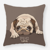 Decorative Pug Cushion Covers