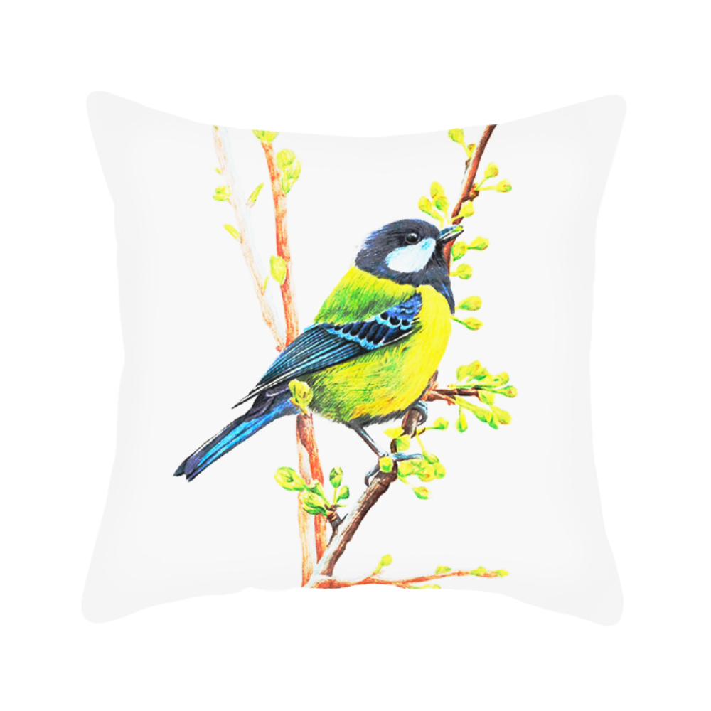Feathered friends Indoor Outdoor Pillowcase