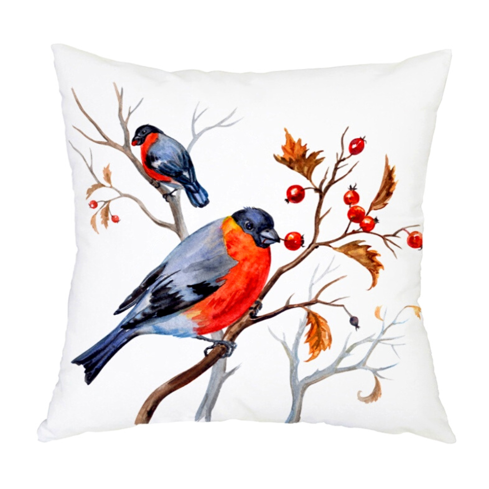 Feathered friends Indoor Outdoor Pillowcase