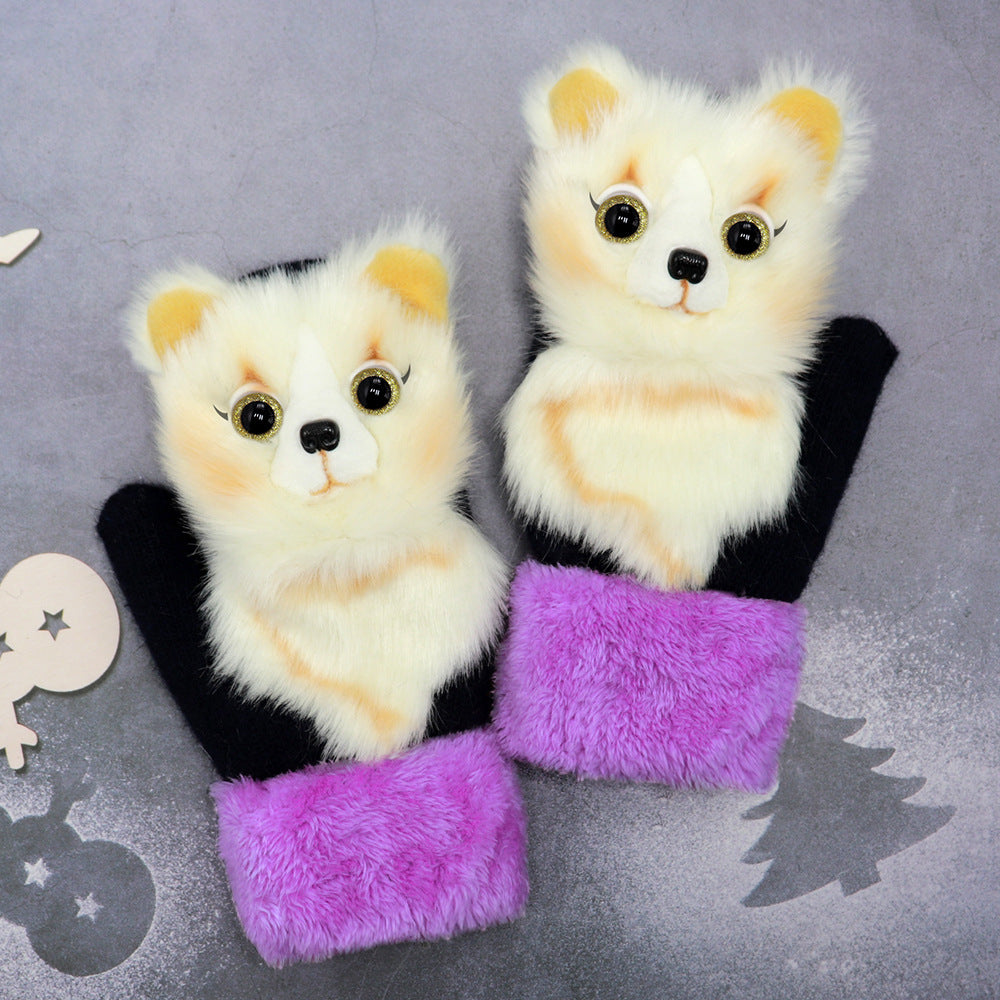 Cute Animal Winter Gloves