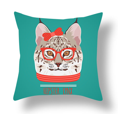 Animal Creative Printed Cushion Cover