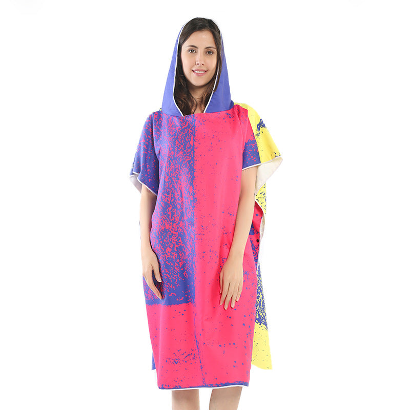 Microfiber Quick Drying Surf Changing Poncho - Closing Sale