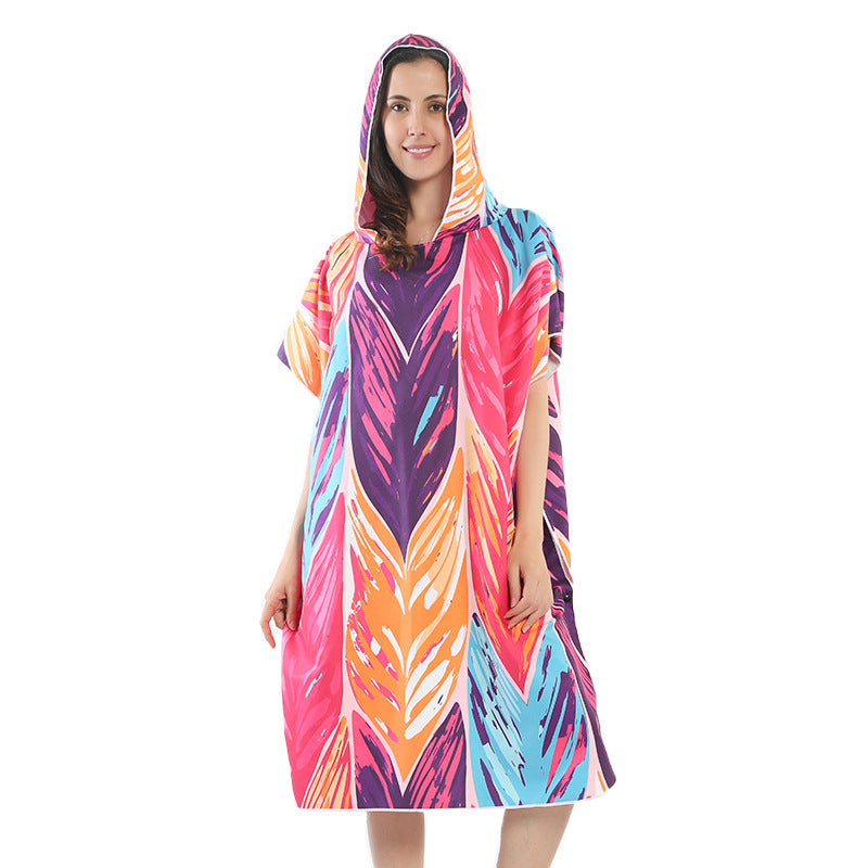 Microfiber Quick Drying Surf Changing Poncho - Closing Sale